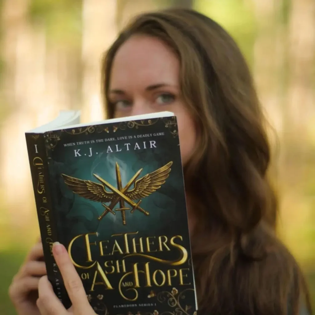 Author profile picture for the author interview with K.J. Altair.